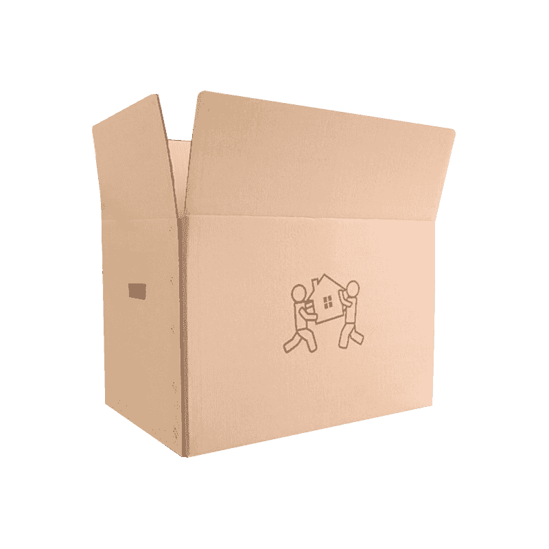 Aaltopahvilaatikoiden siirtäminen