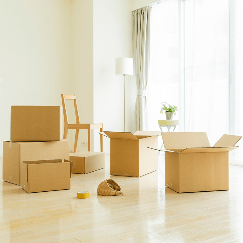 Aaltopahvi huonekalujen pakkauslaatikot