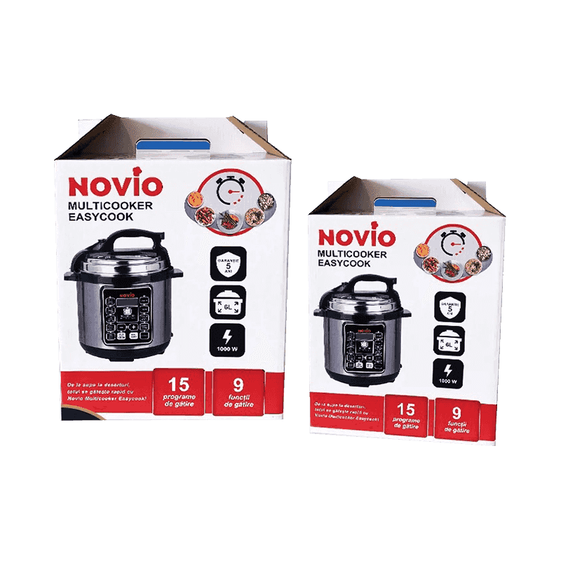 Aaltopahvin riisinkeittimen pakkauslaatikot