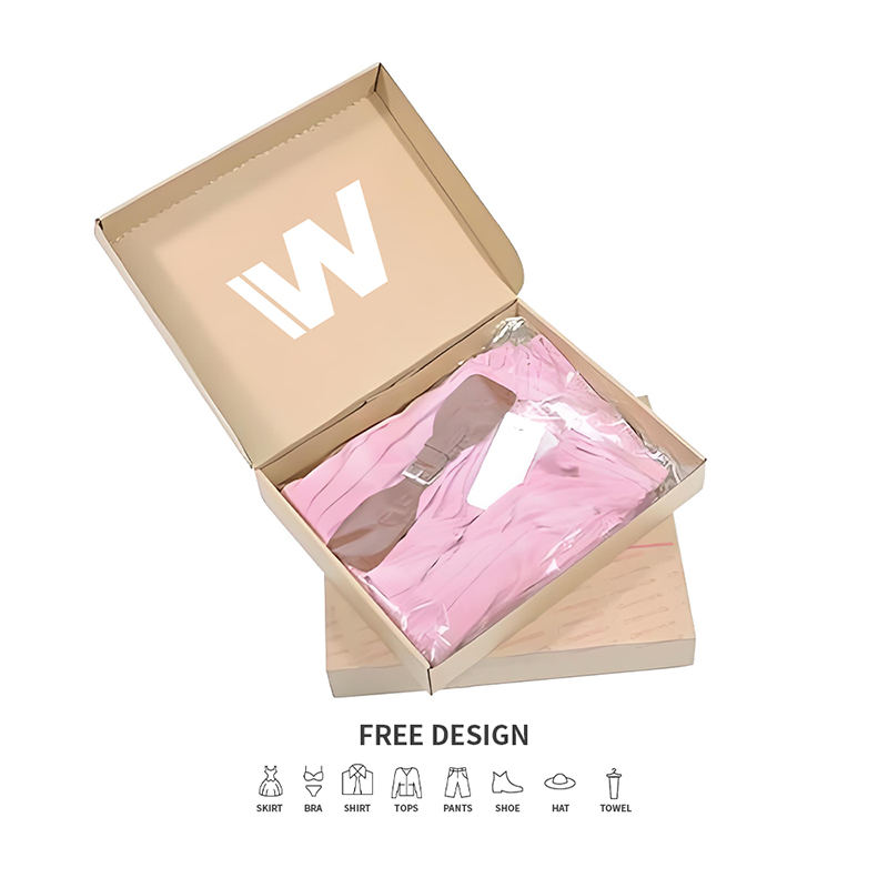 Ruskeat yksinkertaiset aaltopahvipakkauslaatikot