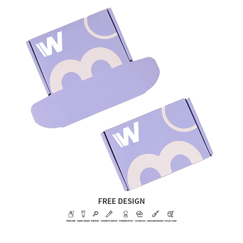 Laventelin violetit aaltopahvipakkauslaatikot