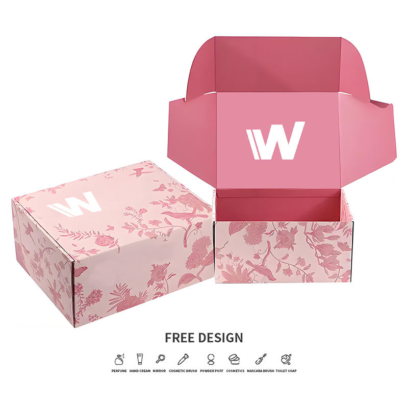 Kukat ja kasvit Kosmeettiset aaltopahvipakkauslaatikot