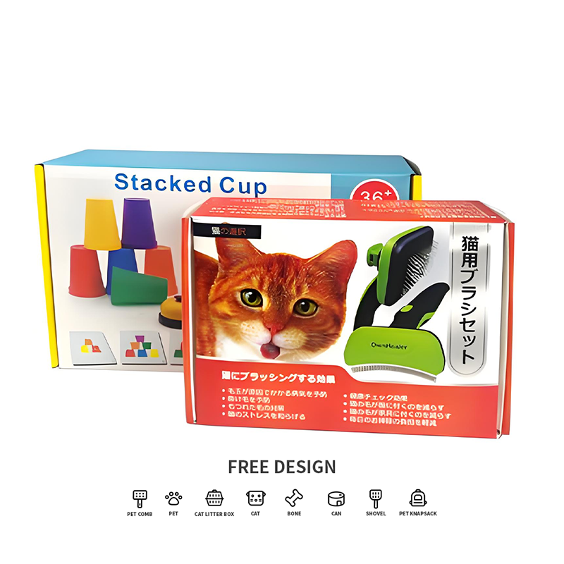 Aaltopahvi lemmikkityökalujen pakkauslaatikot