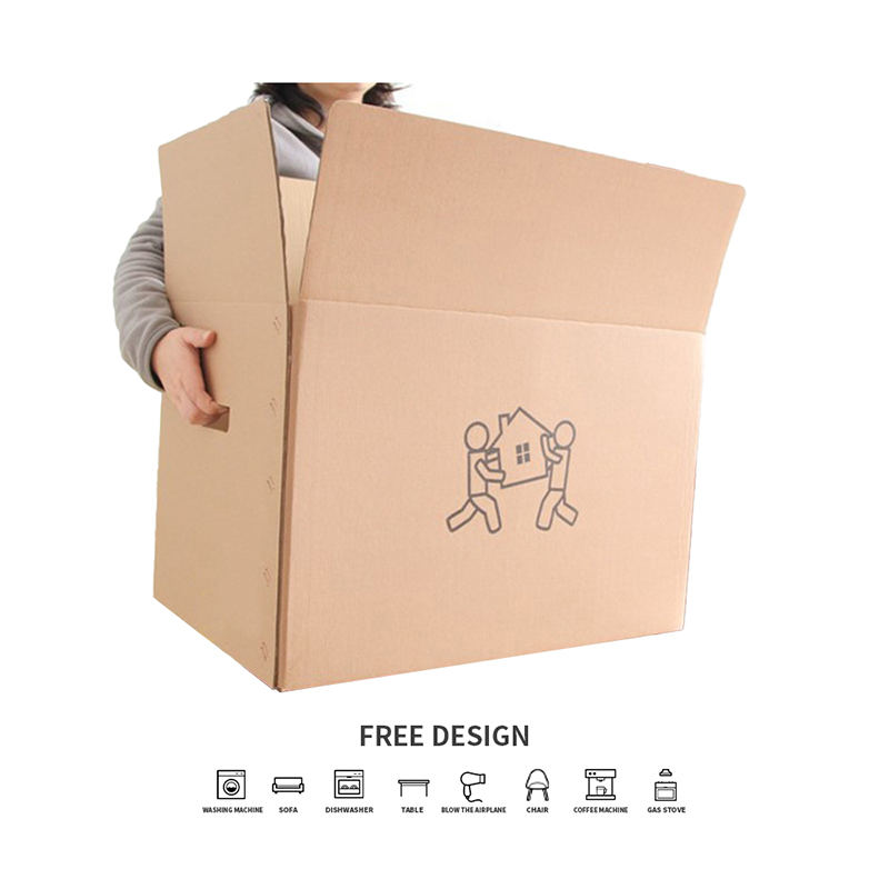 Aaltopahvi liikkuvat laatikot pakkauslaatikot