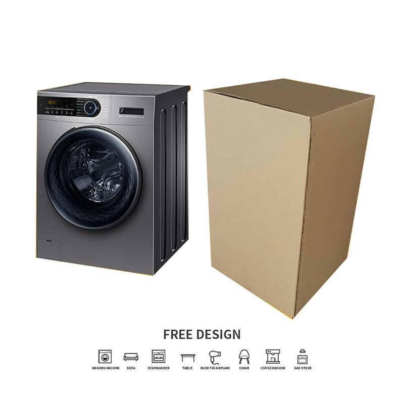 Aallotetut pesukonepakkauslaatikot