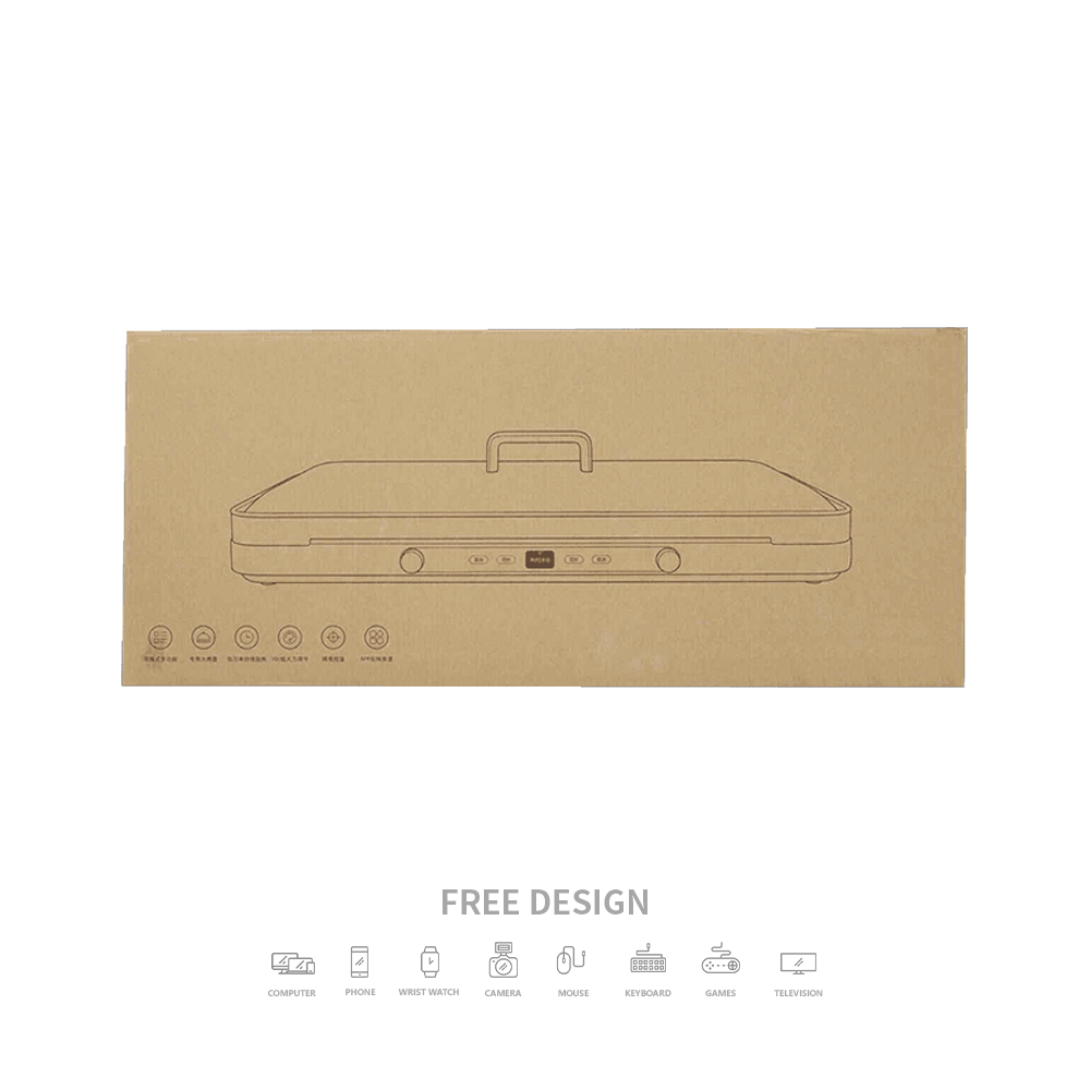 Aaltopahvin mikroaaltouunin pakkauslaatikot